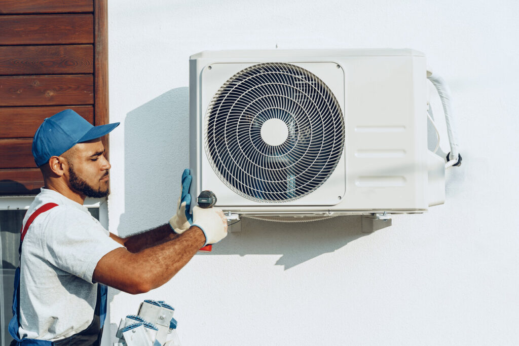 heat pump installation