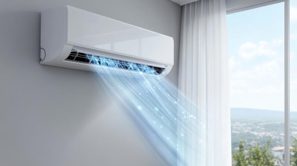 ac system blowing air